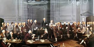 Signing the Declaration of Independence